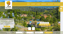 Desktop Screenshot of campingchadeyron.com